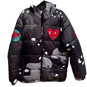 K. Haring x Members Only Puffer Jacket